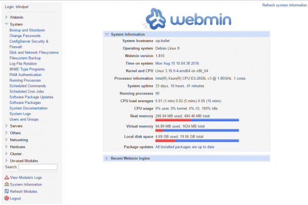 ubuntu 16.04 webmin install