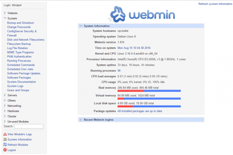 Аналоги webmin для ubuntu